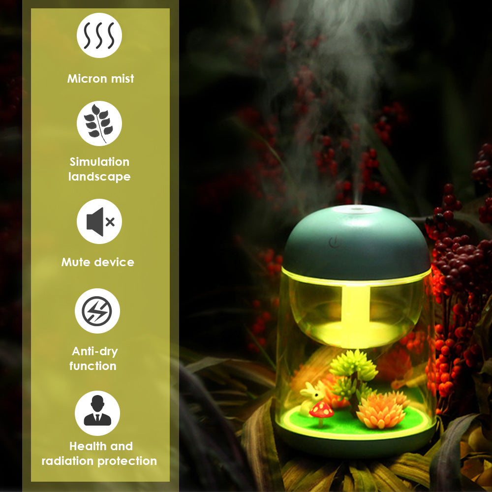 The TerraMist | Micro-Landscape USB Humidifier